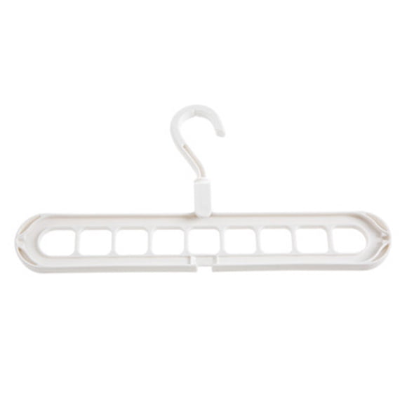 Toystoory Colgador mágico multifuncional para secado al aire libre, colgador de almacenamiento de plástico Almacenamiento y organización del hogar Blanco