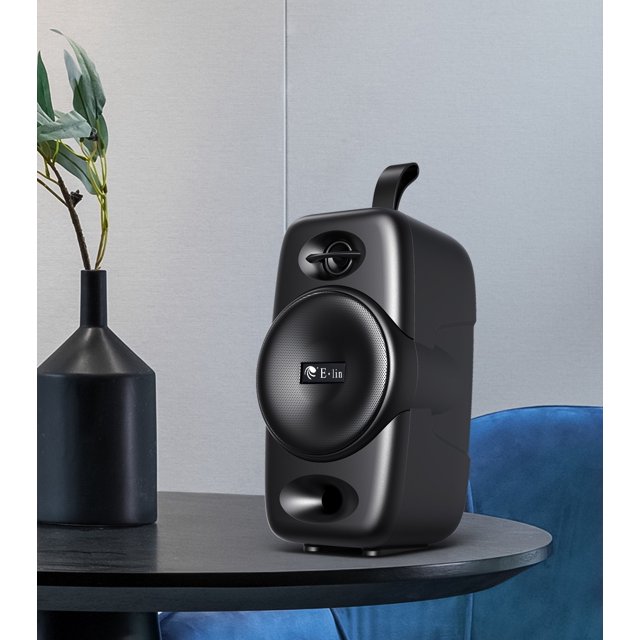 Tarjeta Tf de soporte de amplificador portátil con subwoofer de reproductor de audio Mic 2000mah LingWen 8390613790606