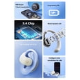 thumbnail image 4 of Auriculares Inalámbricos 5.4 De Oído Abierto, Auriculares Deportivos De Conducción Ósea Estéreo 3D De Alta Fidelidad Con Control Táctil Para Correr, Fitness,, 4 of 7
