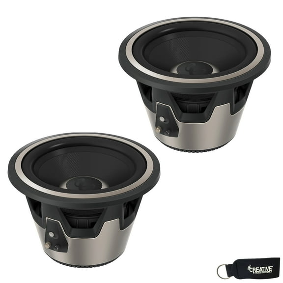 Infinity - Two KAPPA 10" (250mm) 450Watt RMS High-Performance Subwoofers, Switchable 2 OR 4 OHM