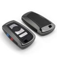 thumbnail image 1 of Car Key Fob Cover Case Protector 1Pcs M-Style Car Key Case Fob Cover Bag Holder Key Chain Key Ring for BMW, 1 of 5