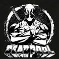 thumbnail image 2 of Men's Marvel Deadpool Chrome Pose  Long Sleeve Shirt, 2 of 4