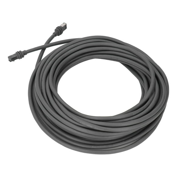 Cable de extensión satelital, cable satelital rectangular flexible anti -oxidacia chaqueta pvc de 30 pasteles conector rj45 chapado en oro para acceso a internet a internet