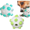 thumbnail image 1 of Paquete de 2 pelotas para perros, juguete inteligente de caucho Natural con limpieza de dientes, juguete de entrenamiento para perros y gatos pequeños y medianos Sailing Electrónica, 1 of 5