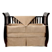 American Baby Company Organic Cotton Velour 4 Piece Crib Bedding Set