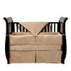 American Baby Company Organic Cotton Velour 4 Piece Crib Bedding Set