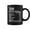 Black, variant on Name Facts Tom Nutrition Personalized Name Coffee Mugs