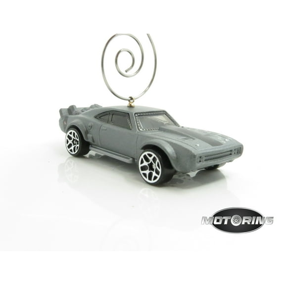 Ice Charger Fast & Furious Grey Gray Car Rare Christmas Tree Ornament Diecast