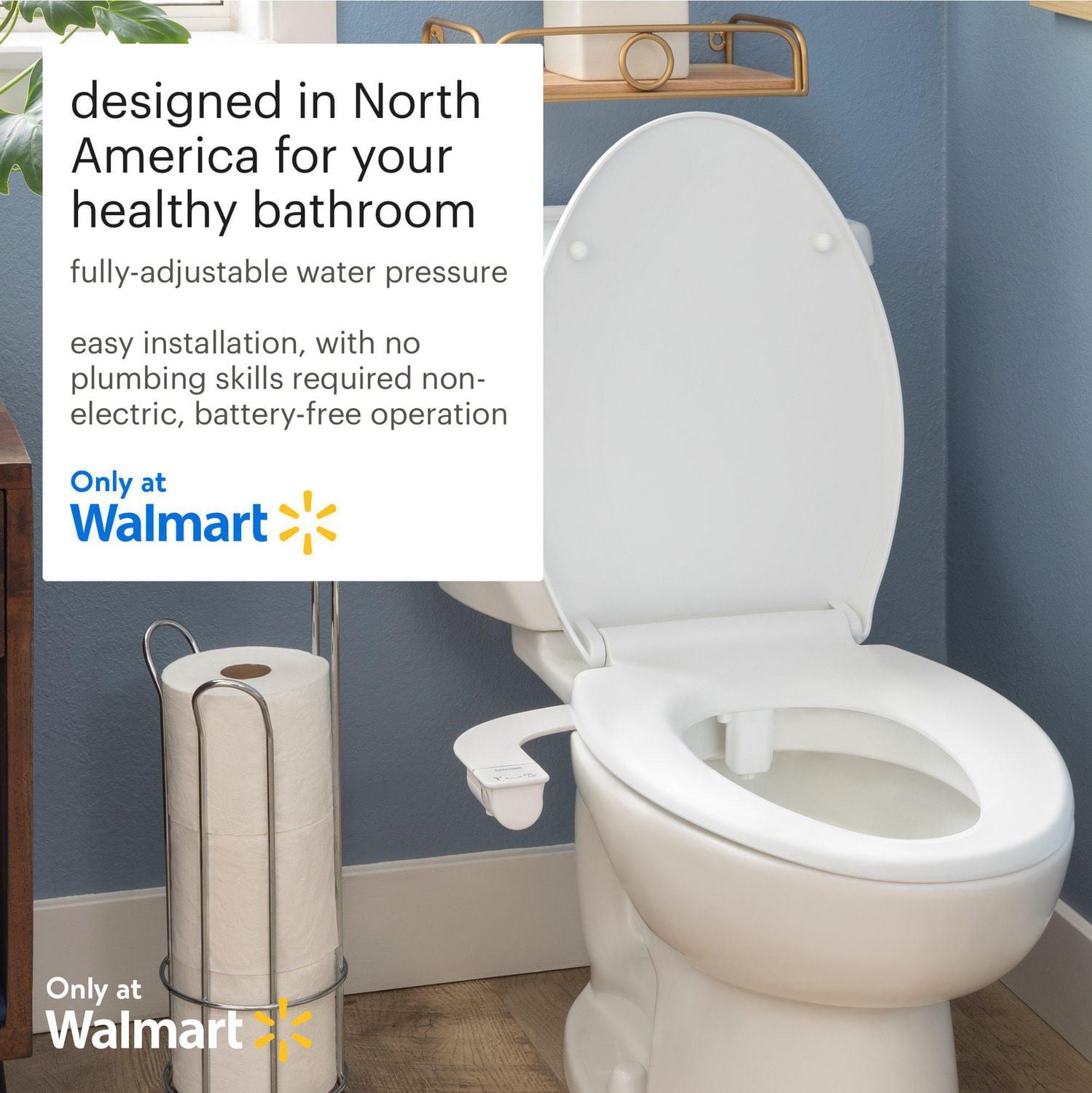 Rinslet Accessoire de Bidet a Une Buse Accessoire de bidet