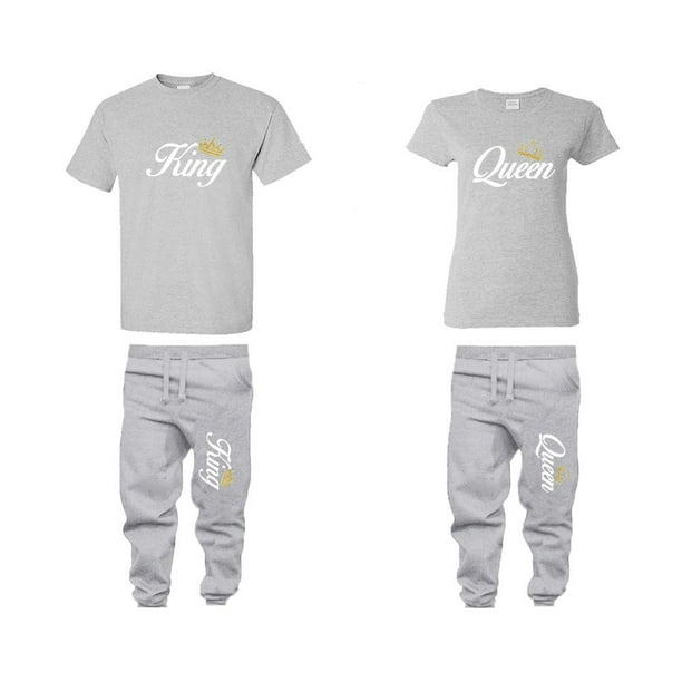 king and queen jogger sets