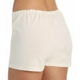 thumbnail image 4 of Women's Cottonique W22220N Latex Free Organic Cotton Boyleg Panty - 2 Pack (Natural 8), 4 of 4