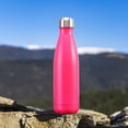 thumbnail image 2 of Termos para agua Taza de viaje con aislamiento de doble pared de 500 ml a prueba de fugas para ciclismo (rosa), 2 of 7