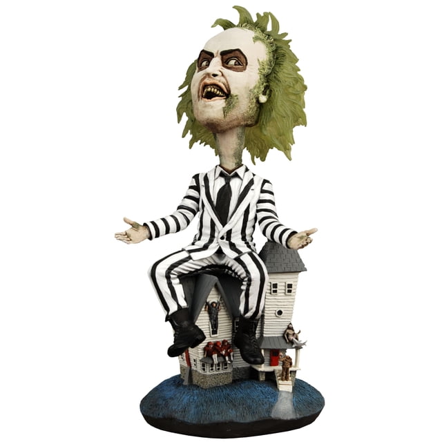Figura de colección NECA Beetlejuice Head Knocker 20cm