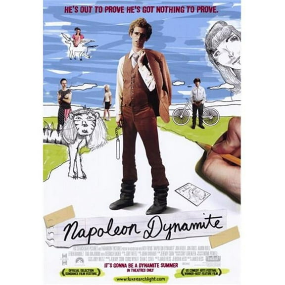 Pop Culture Graphics MOV214254 Napoleon Dynamite Movie Poster, 11 x 17