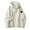 White(Style 412), variant on NuoCaiYun Spring Coats for Women Full Zip Hooded Jacket Waterproof Multi Pockets Long Sleeve Outwear Coat