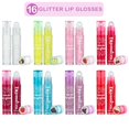 thumbnail image 2 of Set de brillo labial Expressions Roller-Ball Glitter, 16 unidades, para niños, 2 of 7