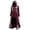 Red, variant on Halloween Hoodies for Women Zip Up Cape Root Print Loose High Low Cloak Jacket Womens Tops Plus Size Casual Dress Hoodie for Daily Halloween Party Wear Size XL Red