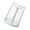 Blue, variant on Plastic Collectible Display Case 360 View Rotating Cabinet With Dustproof Design Doll Display Box For Home Office
