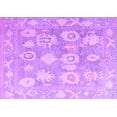 thumbnail image 1 of Ahgly Company Indoor Rectangle Abstract Purple Modern Area Rugs, 7' x 10', 1 of 4