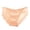 Beige [Womens Underwear Clearance Sales Today Deals], variant on WEIWEN See Through Underwear Women Breathable Lace Scalloped Edge Low Rise Panties for Women Sheer Thongs Bikini Hipster Briefs Ladies Underwear Black, M