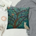 thumbnail image 2 of Nawypu  Throw Pillow Covers Natural Pattern Decorative Pillowcases Pillow Cases Home Car Decorative Trees and Birds, 2 of 5