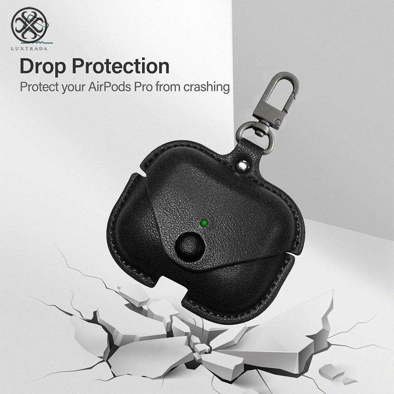 Luxtrada Compatible for AirPods Pro Case with Keychain Luxtrada Compatible for AirPods Pro Case with Keychain