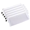 White, variant on chaungfeng Black Pencil Case | Transparent Mesh | Aesthetic Stationery Pouch Pen Bag Portable Storage Pouches with Zipper for Office Supplies Organizer