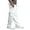 White, variant on G-Style USA Men's Heavyweight Fleece Lounge Cargo Sweatpants, Up to 6XL