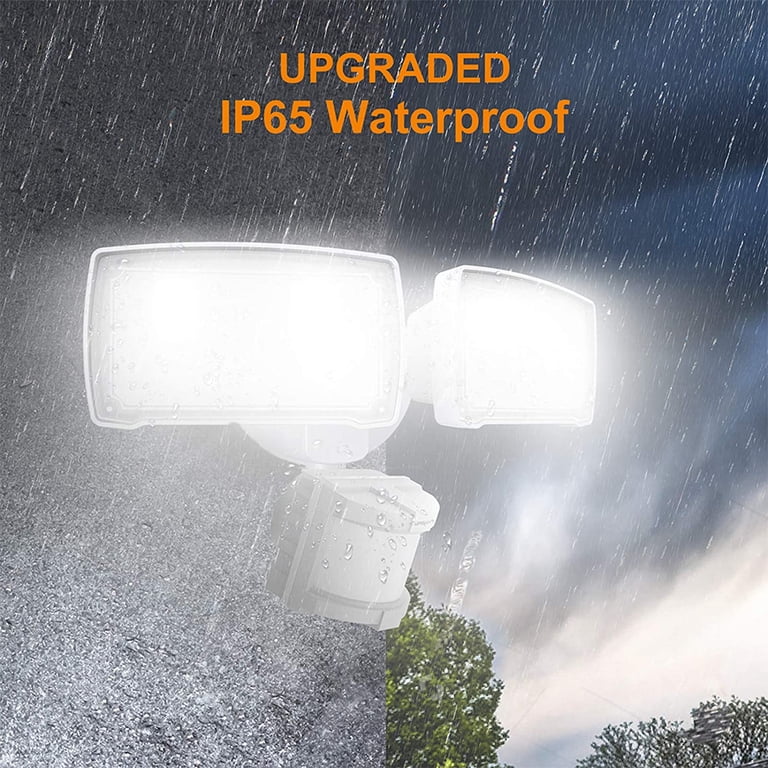 Lepower 30W LED Motion Sensor Security Light, Dual-Head photo 4