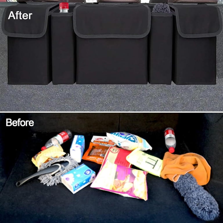Snuopfy Car Trunk Organizer with 5 Hanging Pockets photo 5