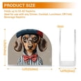 thumbnail image 4 of Yayeee Napkin Holder for Table Kitchen Paper Tissue Organization, Red Dog Artist, 4 of 8