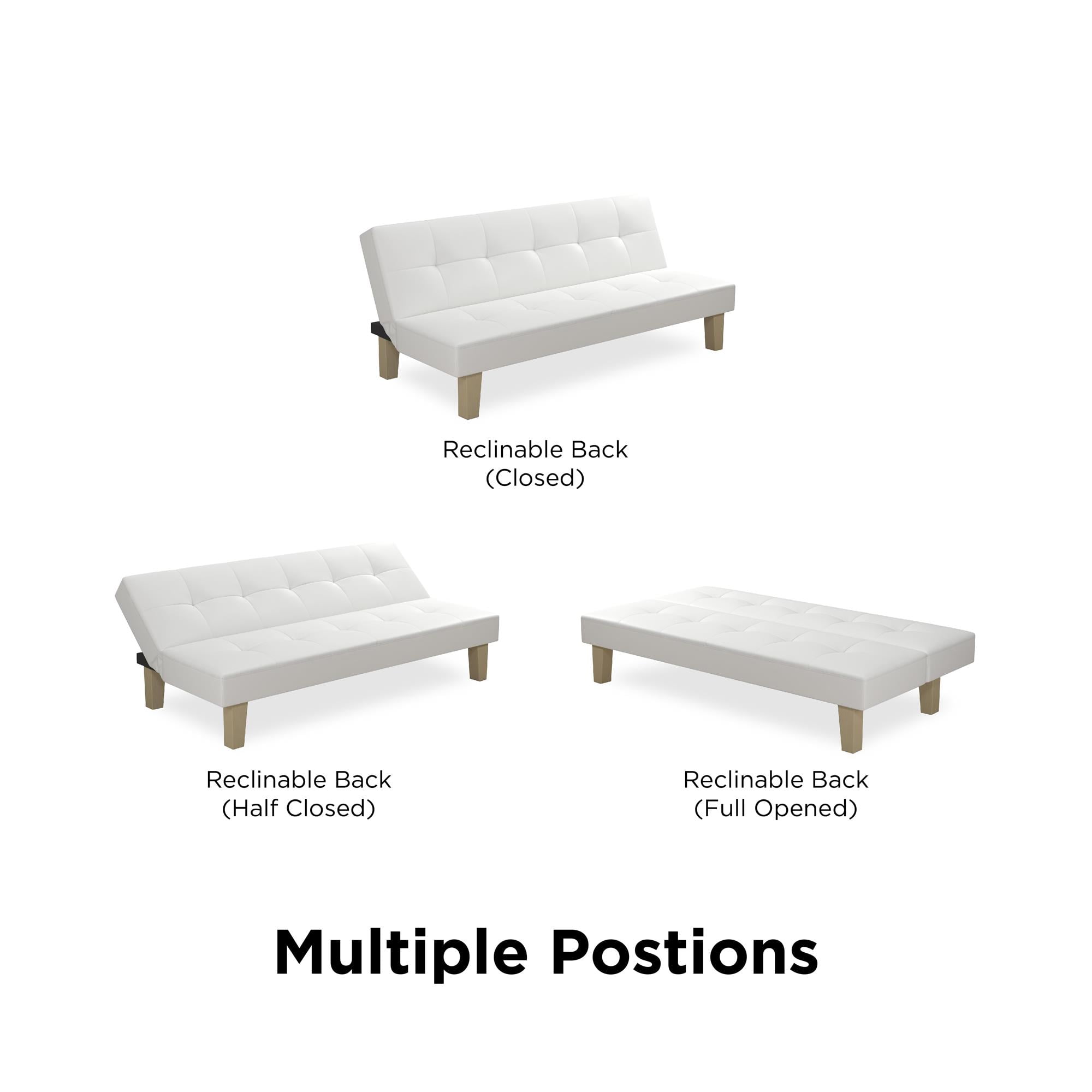 Dorel Aria Futon Sofa Bed White Matttroy