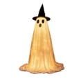 thumbnail image 4 of CaiTeLin Halloween Ghost Decoration Outdoor with Ghost Lamp, Light up Fabric Ghost with LED Halloween Lights, Courtyard Party Garden Ornament Decor with Lights for Indoor Outdoor Spooky Display, 4 of 7