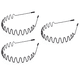 thumbnail image 1 of Banda para el cabello de metal para hombres y mujeres, diademas deportivas unisex de primavera, accesorios simples, elásticas, antideslizantes, para exteriores, 1 of 5