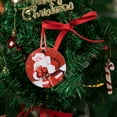 thumbnail image 3 of Delicate Iron Art Christmas Pendant Merry Christmas Tree Hanging Pendant Decor, 3 of 5