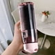 thumbnail image 5 of Botella de agua deportiva de 550 ml con asa de transporte y rejillas mezcladoras integradas, a prueba de fugas, ideal para gimnasio, fitness, viajes, hervidor de plástico., 5 of 6