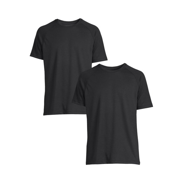 Men's Raglan Tee with Short Sleeves, 2Pack