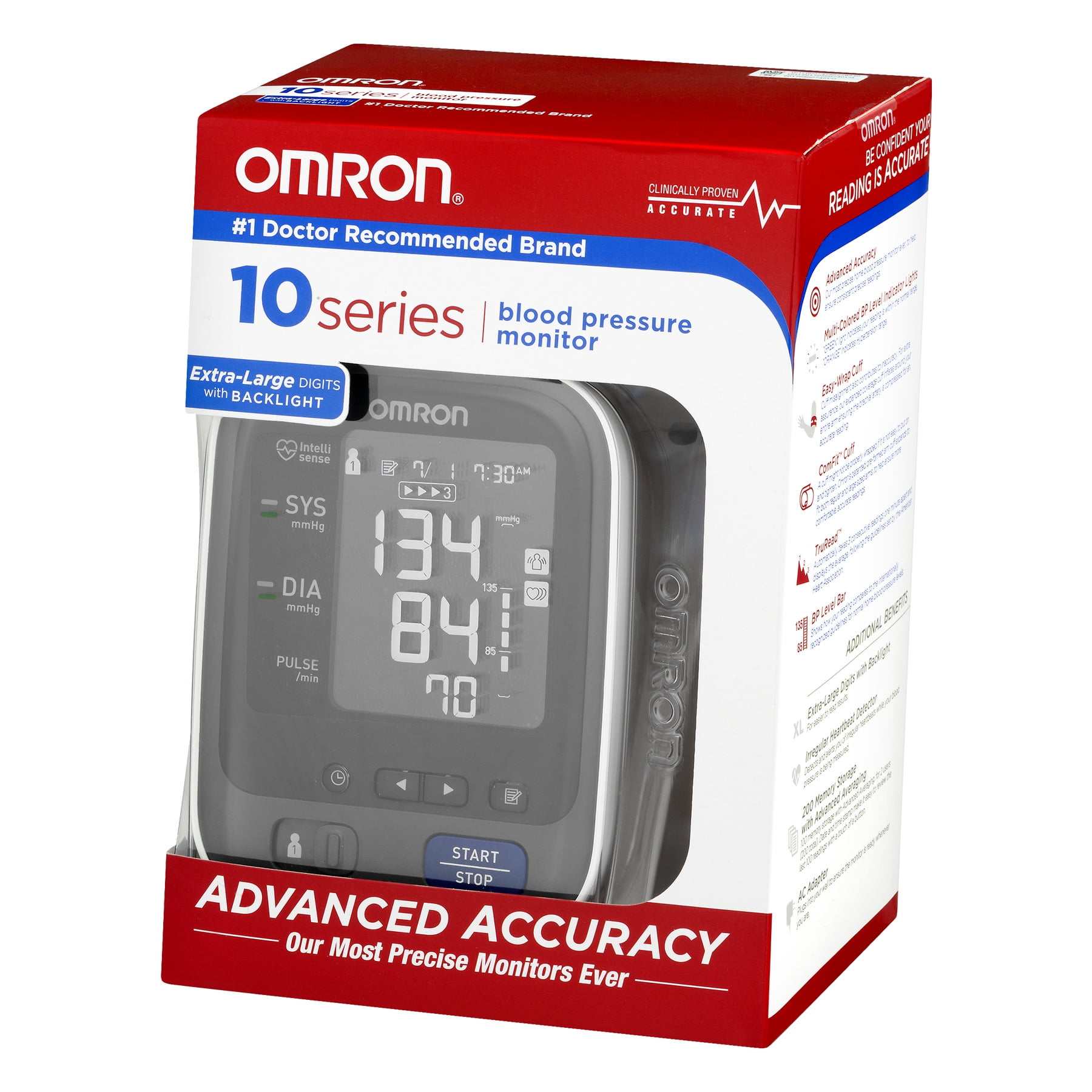 Omron 10 Upper Arm Blood Pressure Monitor - Save at Tiger Medical, Inc