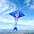 thumbnail image 5 of Mint's Colorful Life Mermaid Kite for Girls & Kids, Easiest to Fly Delta Kite, 5 of 6