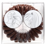 Invisibobble The Traceless Hair Ring - 'Original' - Pretzel Brown - 3 Pack