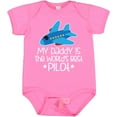 thumbnail image 3 of Inktastic Daddy is Worlds Best Pilot Airplane Childs Boys or Girls Baby Bodysuit, 3 of 5