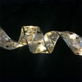 thumbnail image 4 of Christmas Tree with Decorations and Lights Christmas Decoration Led Ribbon Lights Christmas Tree Ornaments Diy Lace Bow String Lights Decoration Light Up Outdoor Christmas Decorations, 4 of 8
