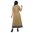 thumbnail image 3 of Moomaya Printed Kurta Dress Summer Wear Ladies Kurti Long Tunic Tops For Women, 3 of 5