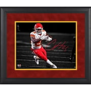 Clyde Edwards-Helaire Kansas City Chiefs Framed 11" x 14" Spotlight Photograph - Facsimile Signature
