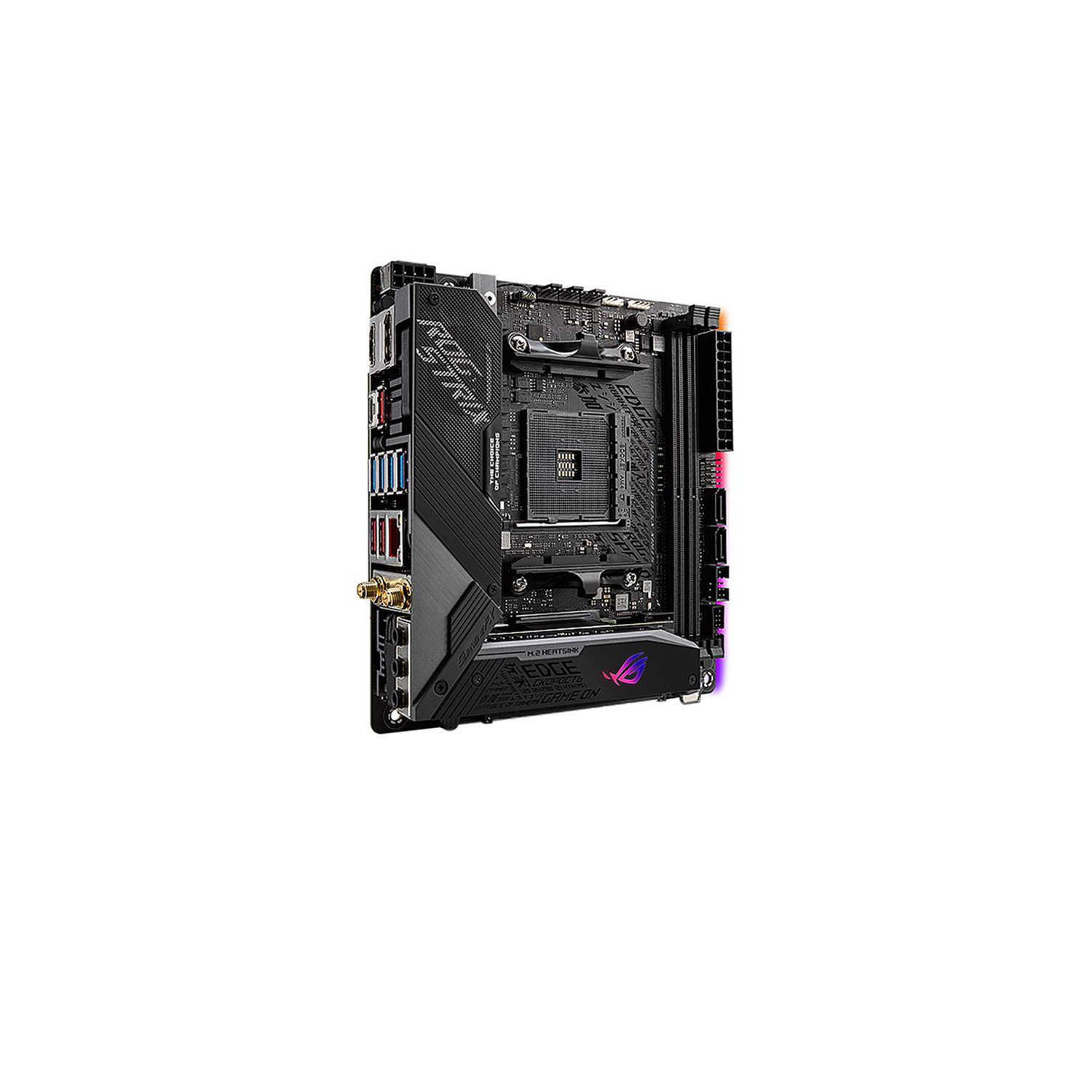 ASUS AMD X570 MiniITX Gaming Motherboard with PCIe 4.0, Black