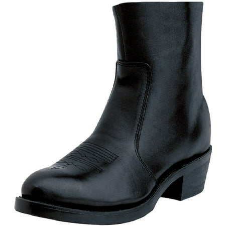 cowboy boots with zipper on the side