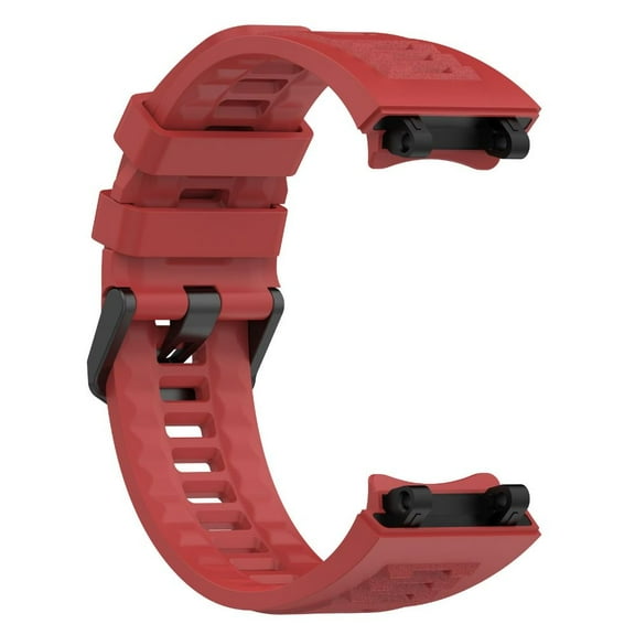 Soft Replacement Accessories Watch Bracelet Watchband Wristband Silicone Strap RED