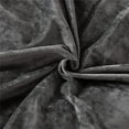 thumbnail image 6 of Distressed Velvet Comforter Set, Distressed Velvet Face and Brushed Solid Microfiber Reverse, with Light Weight Soft Poly Fill, 5 Pieces Grey Queen, 6 of 6
