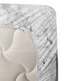 thumbnail image 3 of Ambesonne Manly Fitted & Top Sheet Set with Sham, Mustache Motif Retro, Grey Black White, 3 of 4