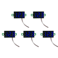 thumbnail image 1 of Pantalla de voltaje CC de 2 cables CC 25 V-40 V medidor de pantalla LED de 028 pulgadas (azul), 1 of 3